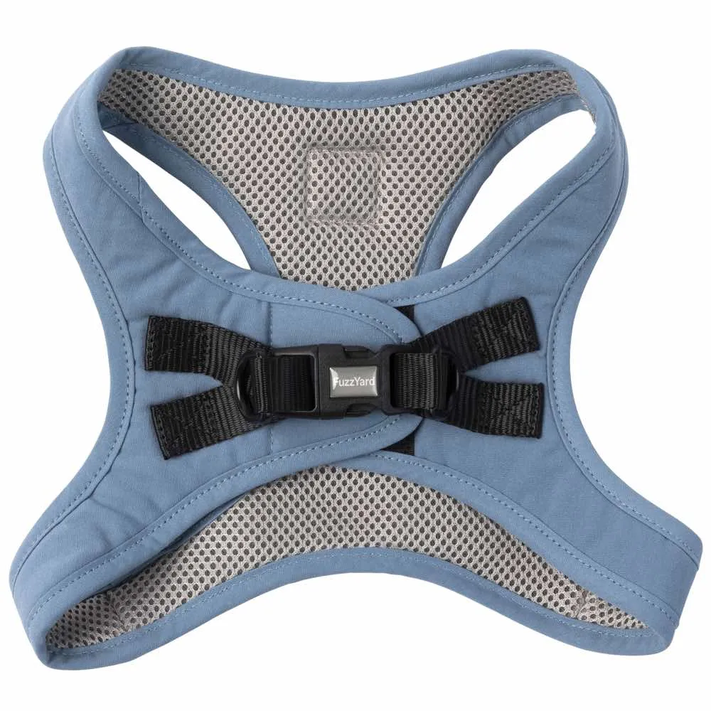 15% OFF: FuzzYard Life Step-in Dog Harness (French Blue)