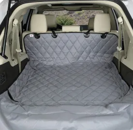4Knines SUV Cargo Liner for Dogs  Dog Trunk Cover  Heavy-Duty, Waterproof Pet Seat Protector  Durable Cargo Liners for Dogs  USA-Based Company - Small (Grey)