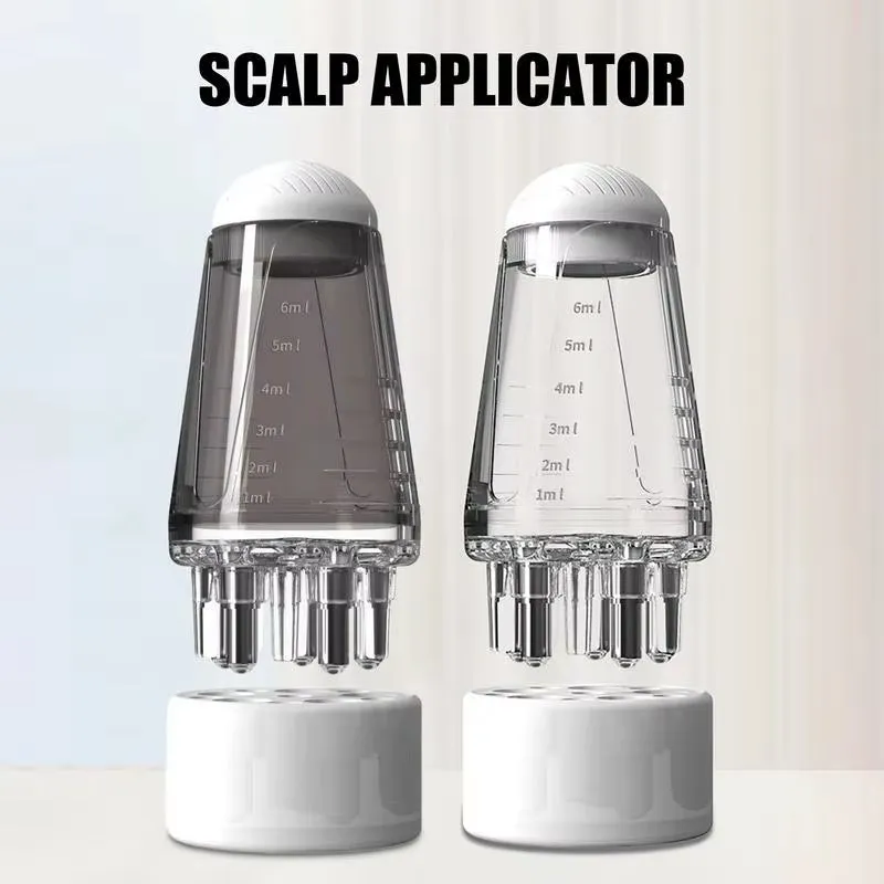 6Ml Portable Scalp Applicator Mini Head Massager Liquid Comb Hair Growth Essential Oil Medicine Liquid Applicator Massage Comb