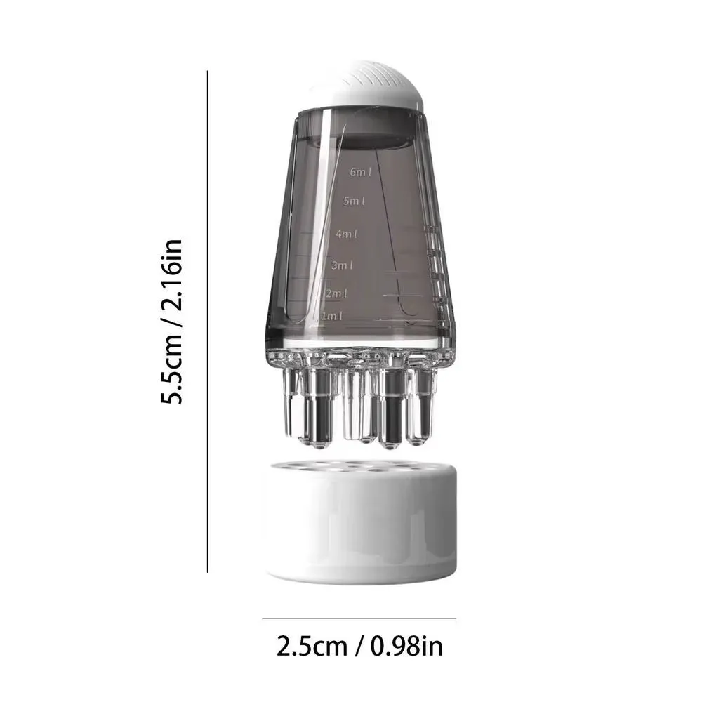 6Ml Portable Scalp Applicator Mini Head Massager Liquid Comb Hair Growth Essential Oil Medicine Liquid Applicator Massage Comb