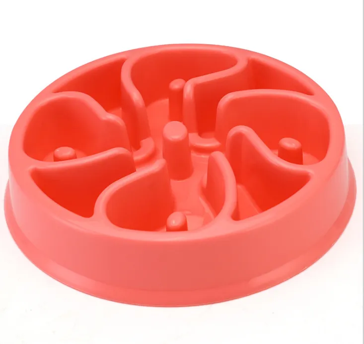Anti-choke Bowl Plastic Dog Bowl Healthy Feeder