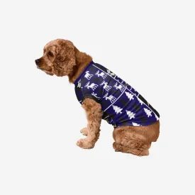 Baltimore Ravens Busy Block Dog Sweater