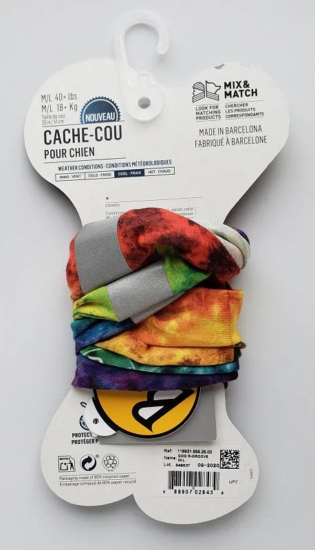 Buff Dog Neckwear Rainbow M/L