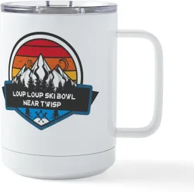 CafePress Loup Loup Ski Bowl Near Twisp Washington 15 oz Stainless Steel Insulated Travel Mug