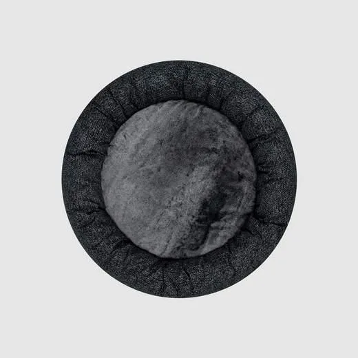 Canada Birch Carbon Black Dog Bed - In Store Only