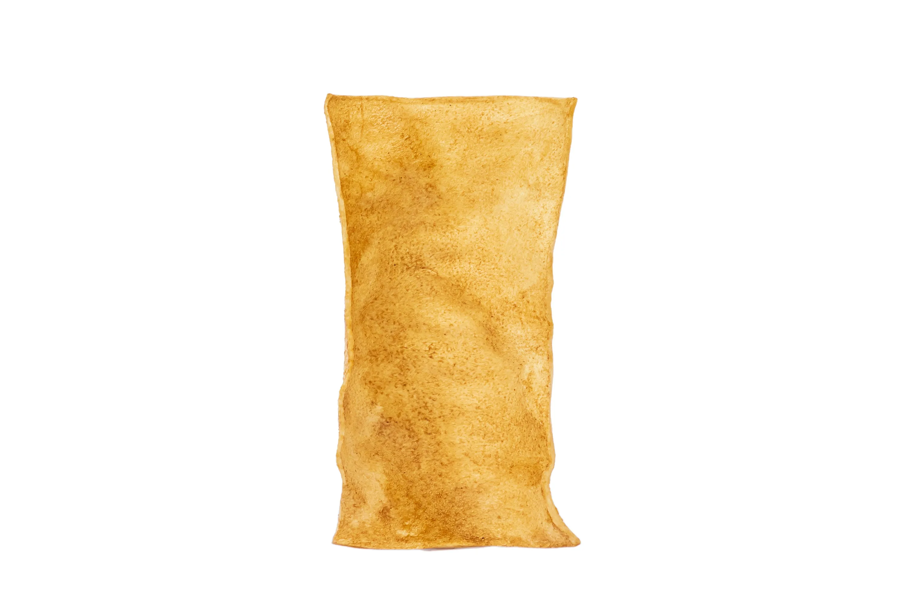 Canine Chews Chicken Flavor Prime Cut Thick Rawhide Chips Dog Chew 1 Pound
