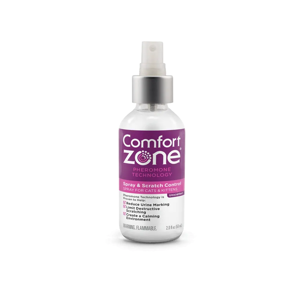 Comfort Zone Spray & Scratch Control Spray For Cats and Kittens
