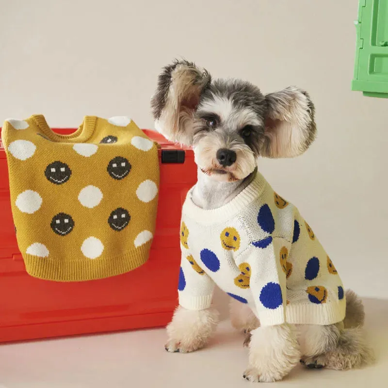 Cozy Elegance for Your Canine Companion: Autumn and Winter Dog Sweater - Adorable Apparel for Cute Small and Medium-sized Dogs, Perfect for Teddy, Schnauzer, and More
