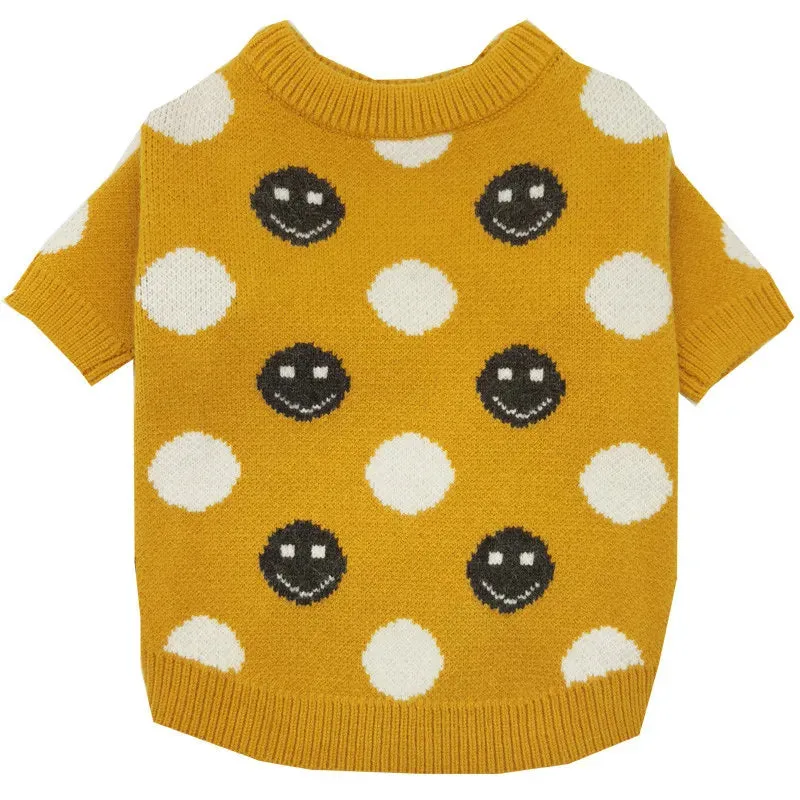 Cozy Elegance for Your Canine Companion: Autumn and Winter Dog Sweater - Adorable Apparel for Cute Small and Medium-sized Dogs, Perfect for Teddy, Schnauzer, and More
