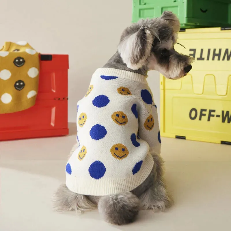 Cozy Elegance for Your Canine Companion: Autumn and Winter Dog Sweater - Adorable Apparel for Cute Small and Medium-sized Dogs, Perfect for Teddy, Schnauzer, and More