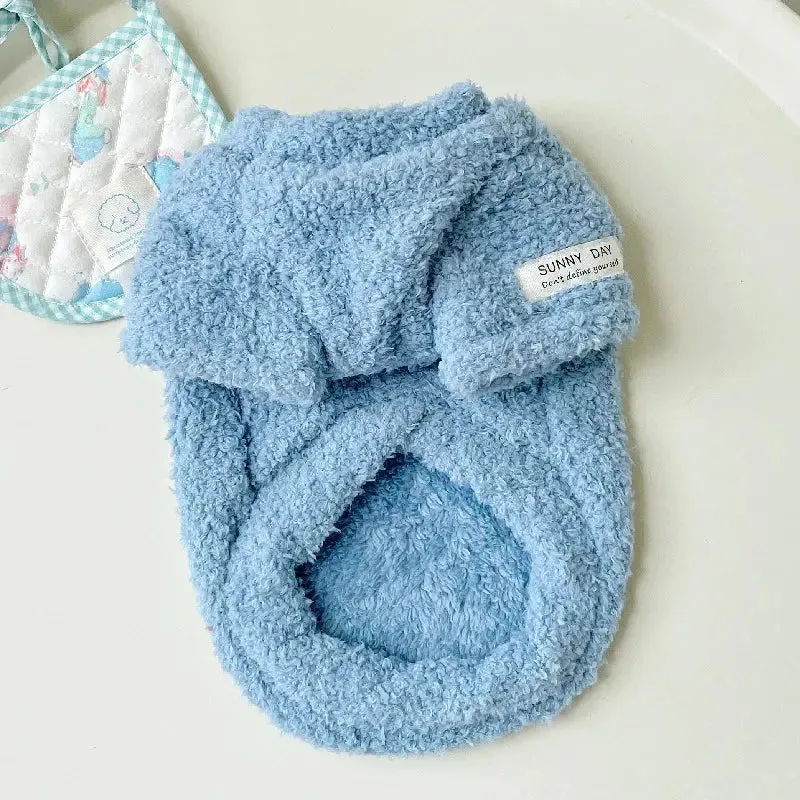 Cozy Winter Dog Sweater for Small to Medium Dogs