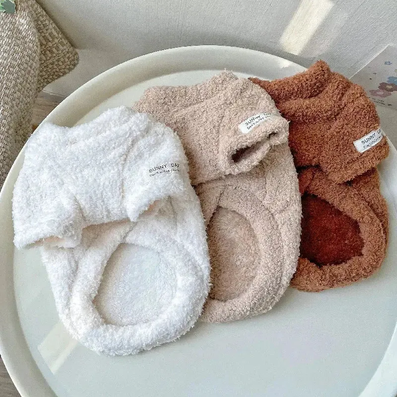 Cozy Winter Dog Sweater for Small to Medium Dogs