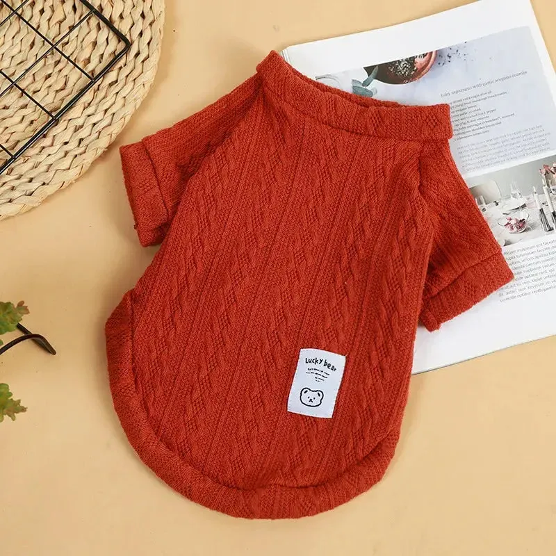 Cozy Winter Sweater for Small Dogs - Warm & Stylish