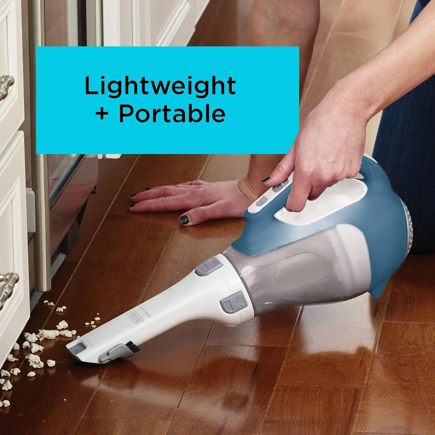 Dustbuster Advancedclean Cordless Handheld Vacuum, Compact Home and Car Vacuum with Crevice Tool (CHV1410L)
