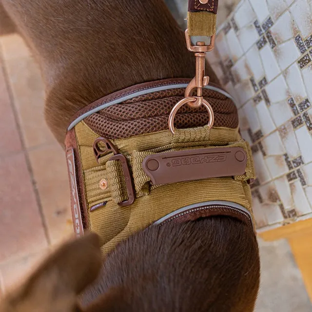 EzyDog Corduroy Convert Dog Harness XL