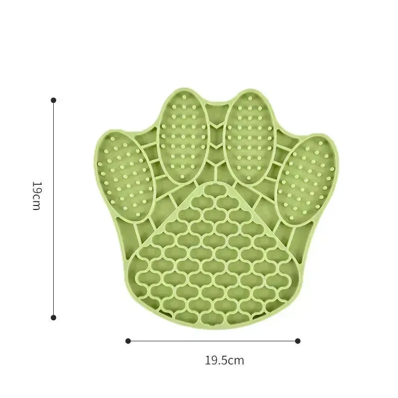Fish Shape Silicone Lick Mat - Slow Feeding Food Bowl for Pets