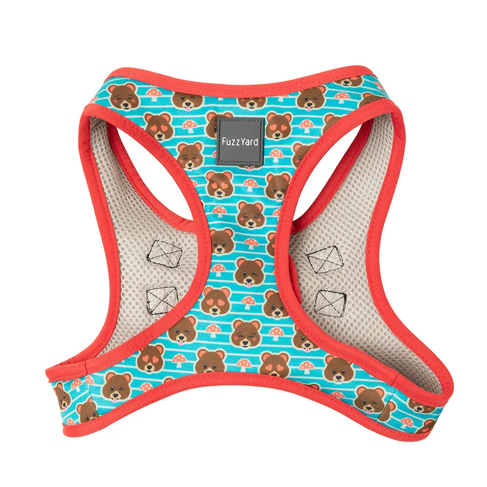 Fuzzyard Dog Step In Harness Fuzz Bear L