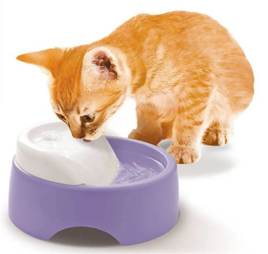GEX Pure Crystal Clear Flow Drinking Fountain For Cats 950ml
