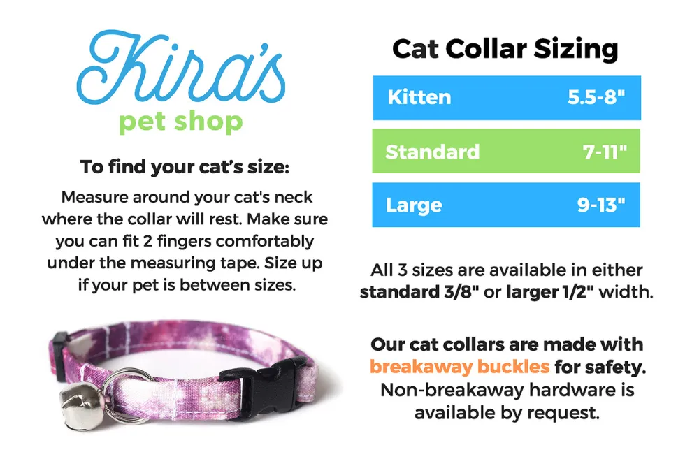 Green Olives Cat Collar
