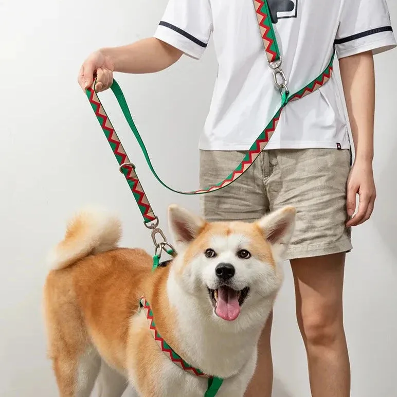 HiDream® | Rainbow Collection Multi-Style Hands-Free Dog Leash