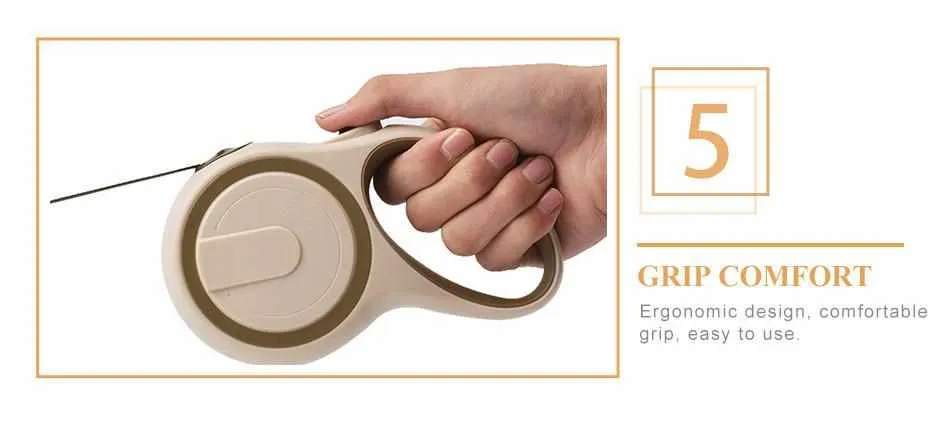 High-Grade Retractable Dog Leash