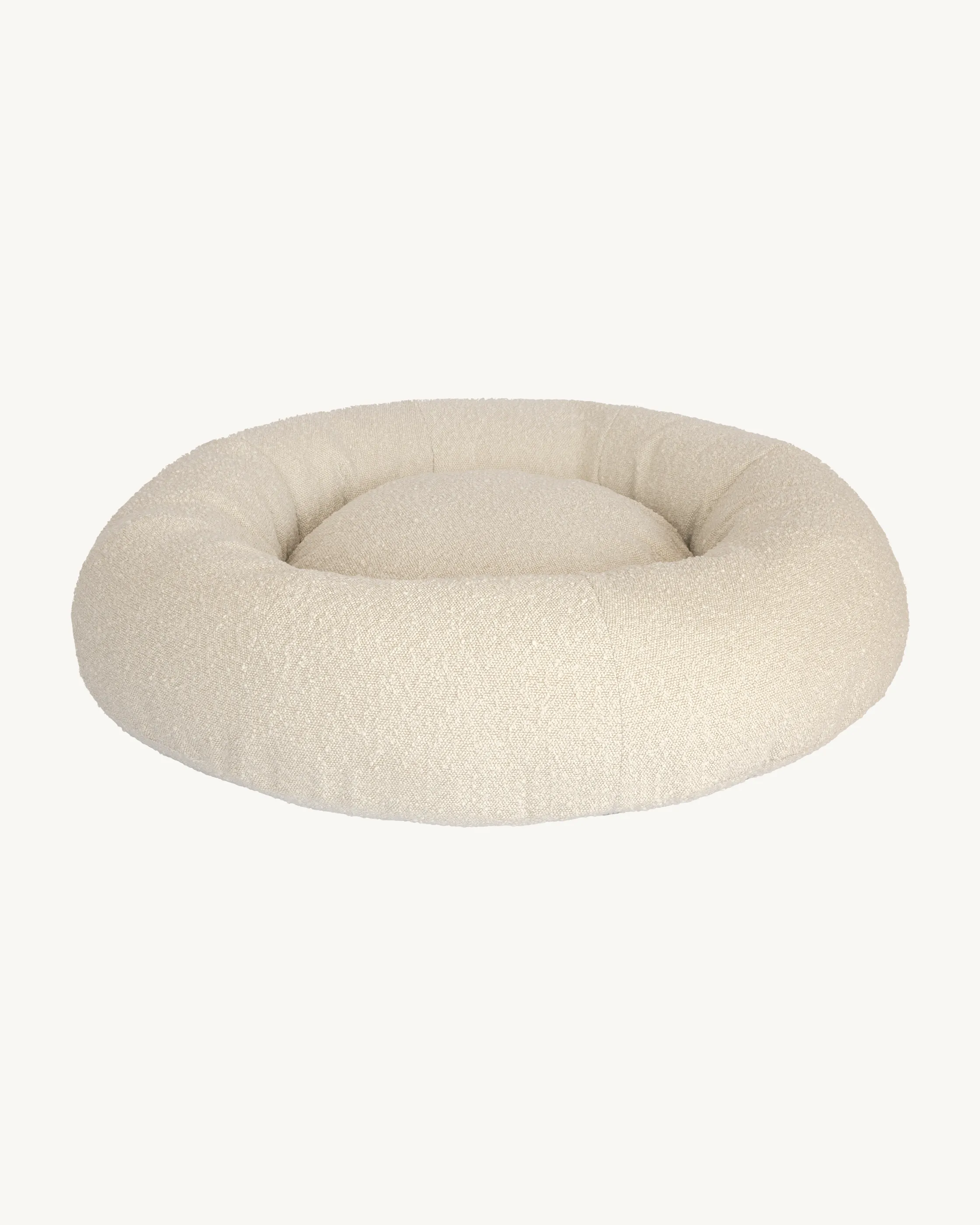 Luxury Boucle Dog Bed Bundled