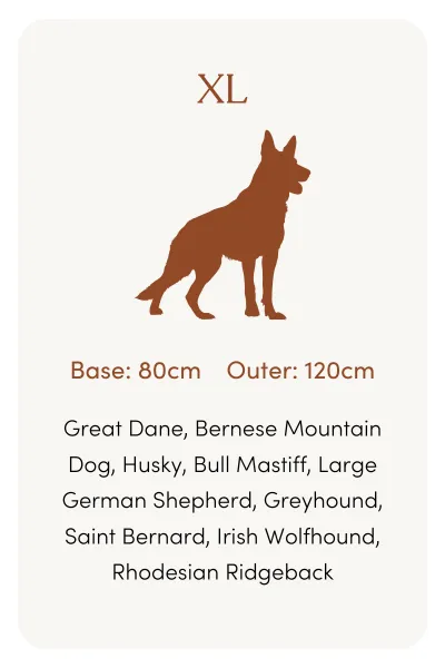 Luxury Boucle Dog Bed Bundled
