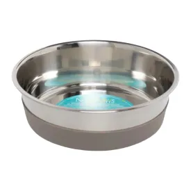 Messy Mutts Dog Bowl Stainless Steel Nonslip Bottom XL (8 Cups)