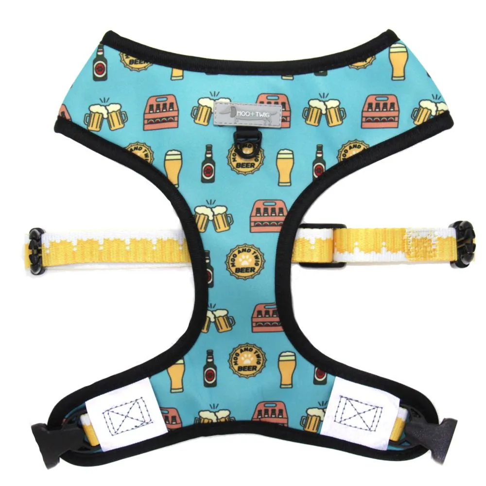 Moo Twig Boy's Night Reversible Dog Harness