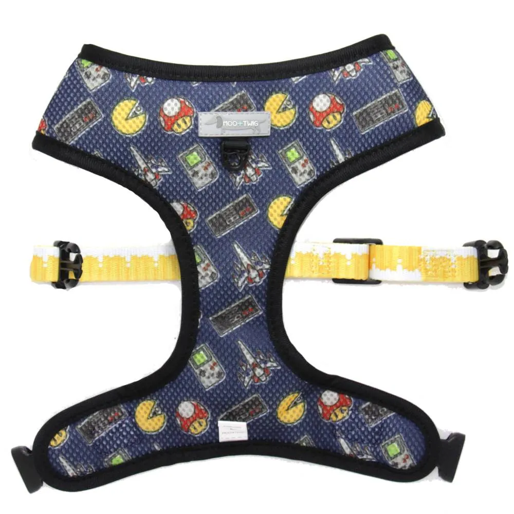 Moo Twig Boy's Night Reversible Dog Harness