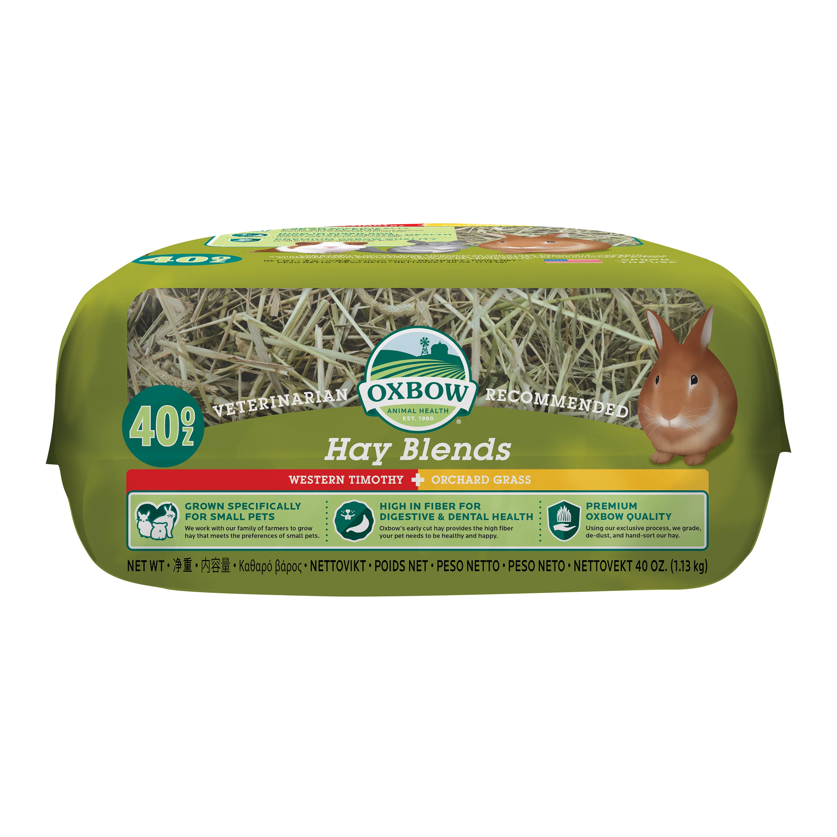 Oxbow® Hay Blends - Western Timothy & Orchard Grass Hay