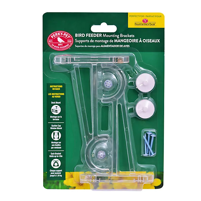 Perky-Pet® 8203 Bird Feeder Mounting Brackets, 2-Pack