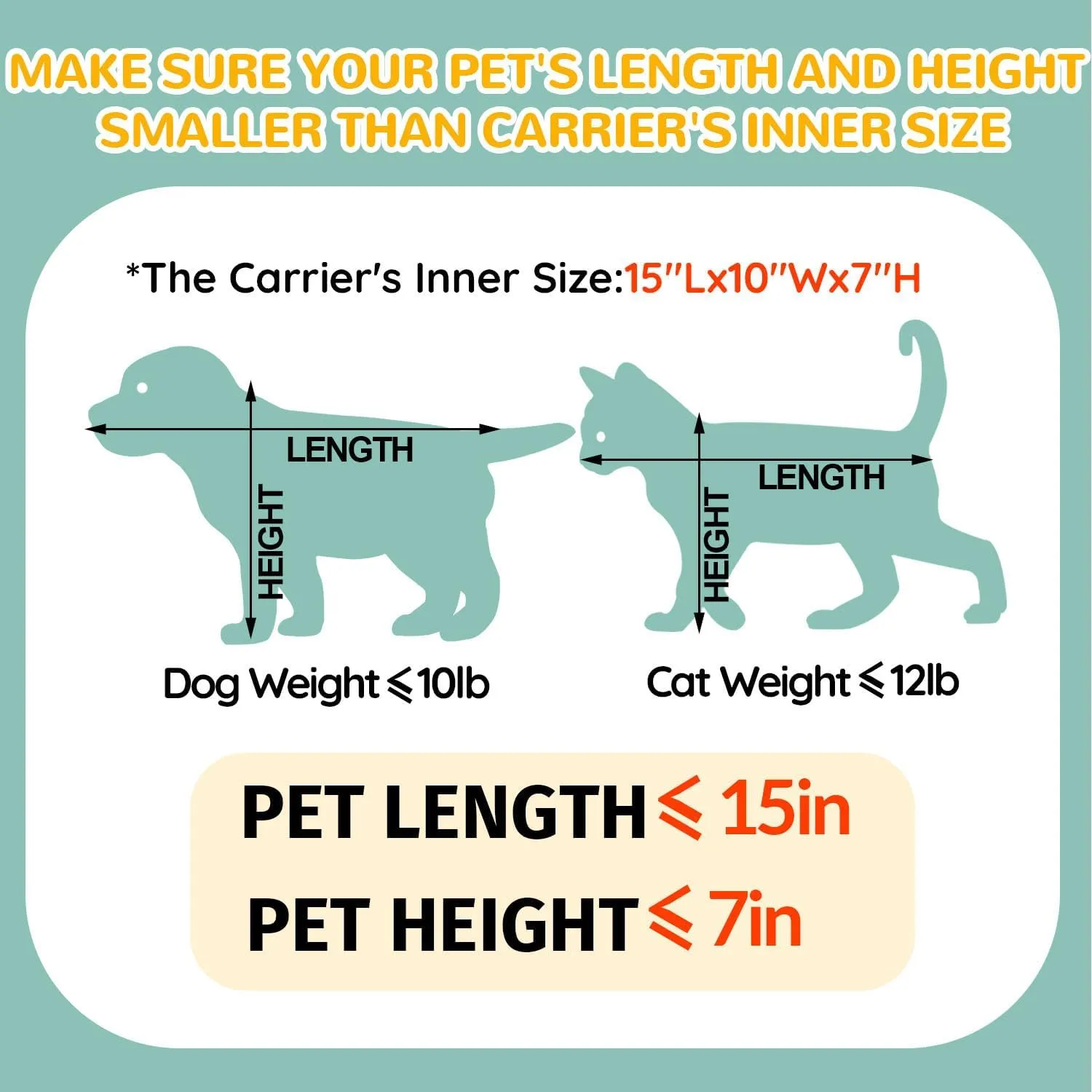 Petskd Length-Expandable Pet Carrier 17x12x8.5 Inches JetBlue Frontier Spirit Airline Approved, Soft Pet Travel Carrier for Small Cats Dogs with Zipper Locks and Anti-Scratch Mesh(Black)