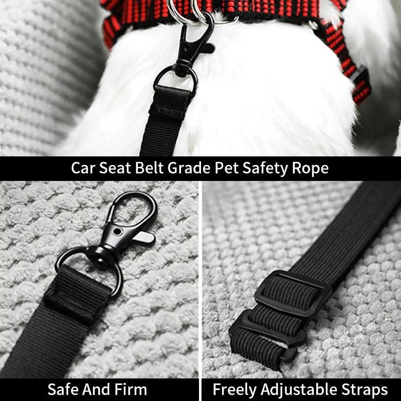 Portable Pet Dog Car Seat Central Control Armrest Travel Bed Box
