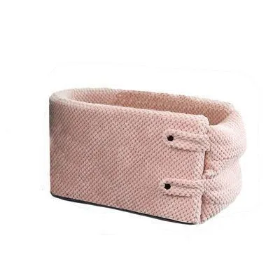 Portable Pet Dog Car Seat Central Control Armrest Travel Bed Box