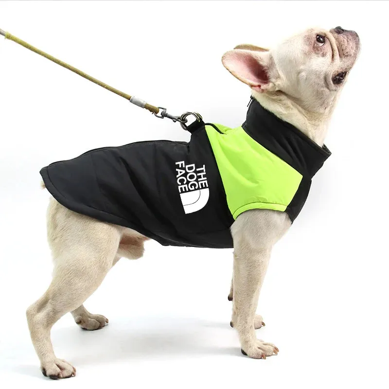 "The Dog Face" Waterproof Vest w/ Zipper
