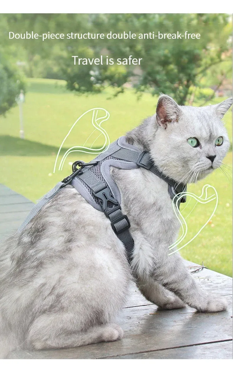 Reflective Breathable Dog Harness for Large Breeds