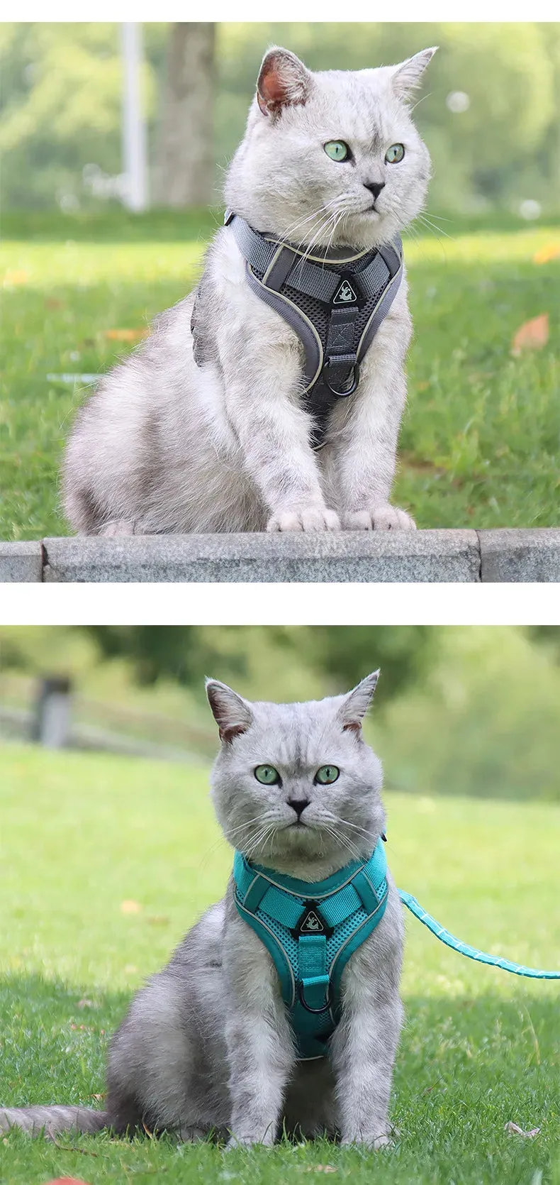 Reflective Breathable Dog Harness for Large Breeds