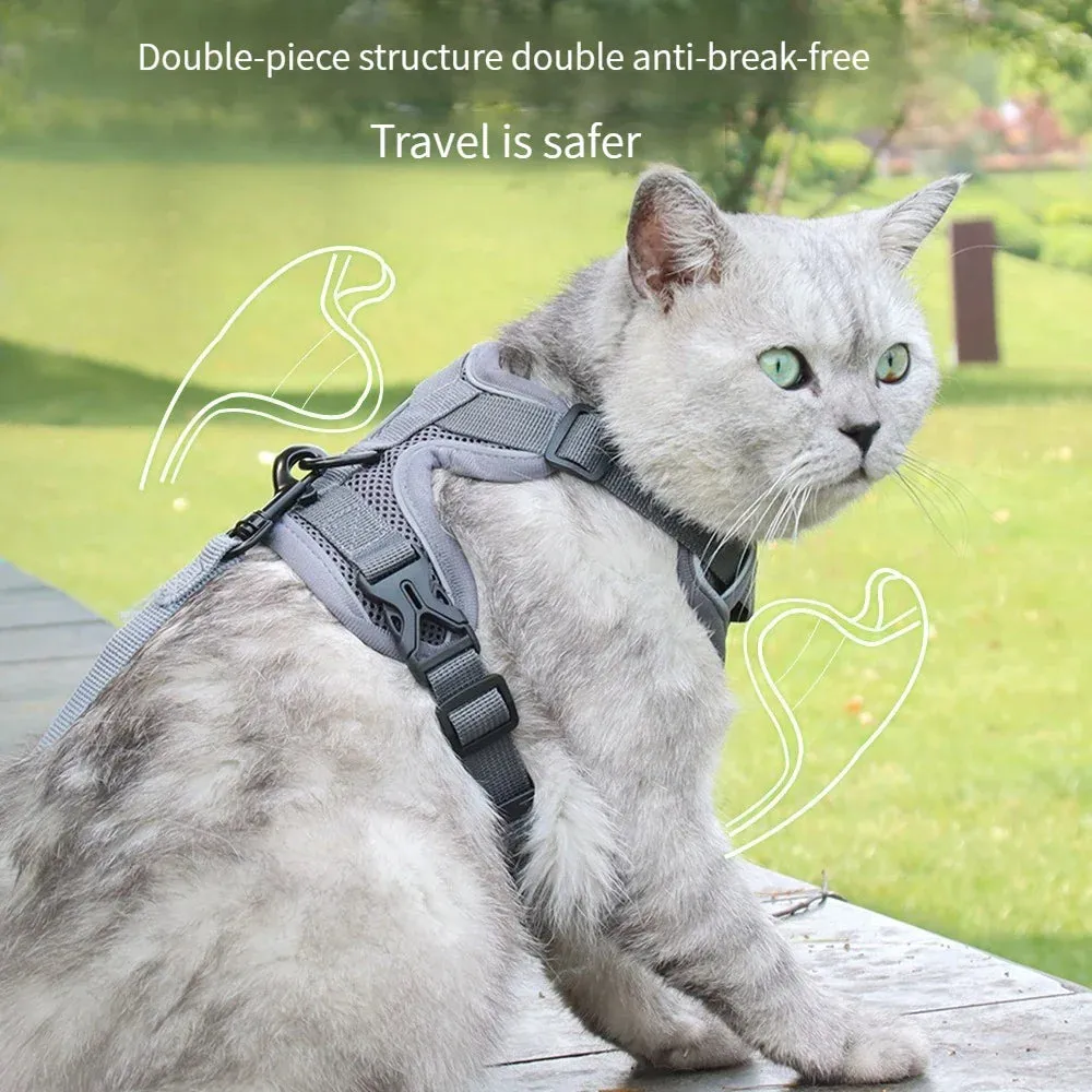 Reflective Breathable Dog Harness for Large Breeds