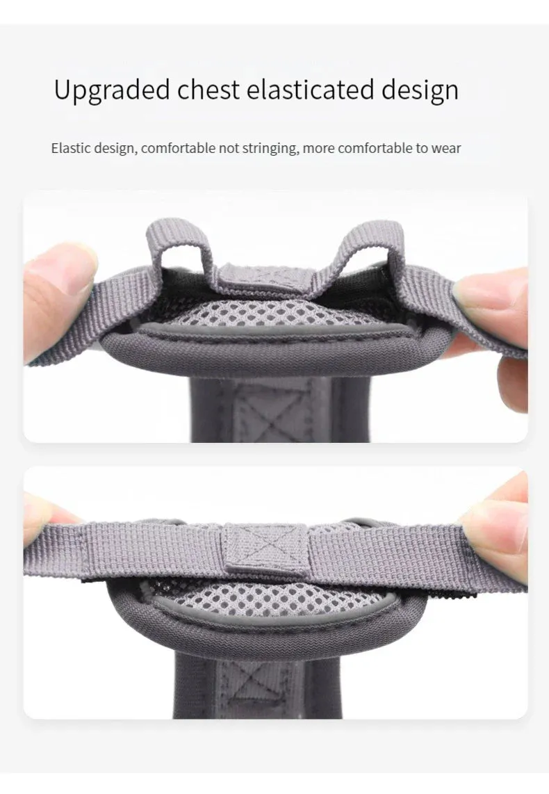 Reflective Breathable Dog Harness for Large Breeds