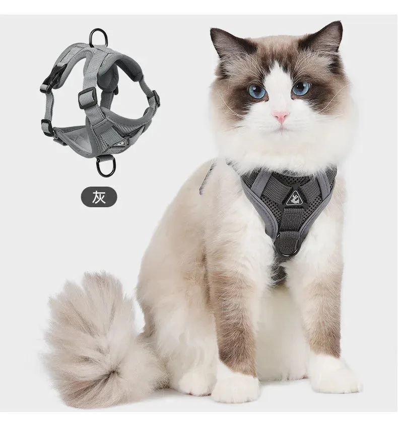 Reflective Breathable Dog Harness for Large Breeds