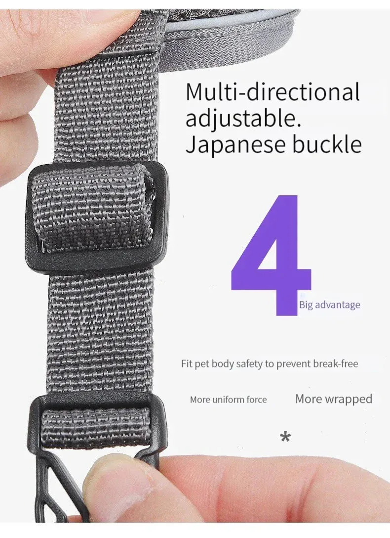 Reflective Breathable Dog Harness for Large Breeds