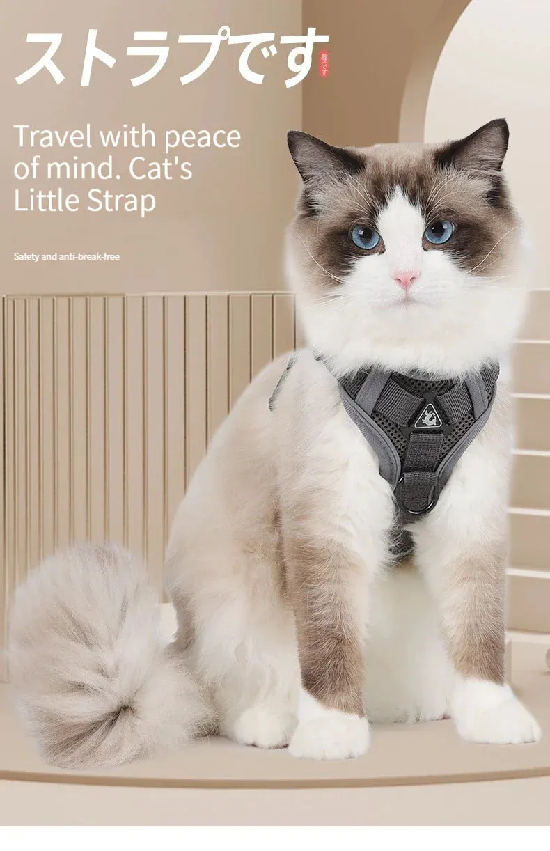 Reflective Breathable Dog Harness for Large Breeds