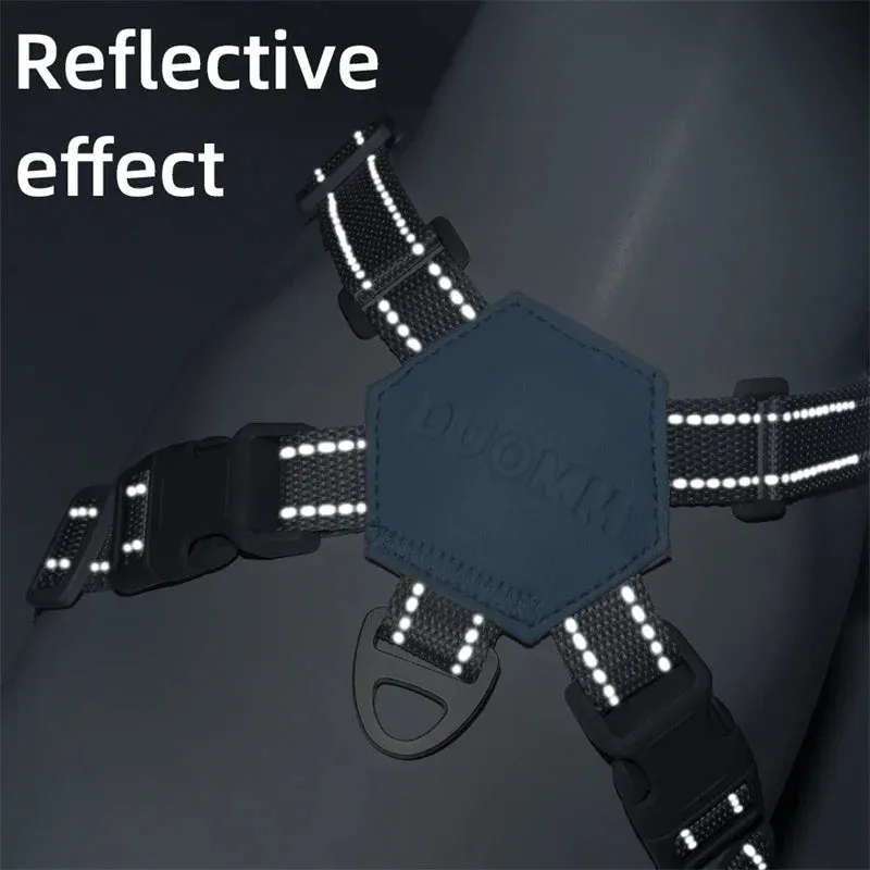Reflective Dog Harness and Leash Set for Small to Medium Dogs