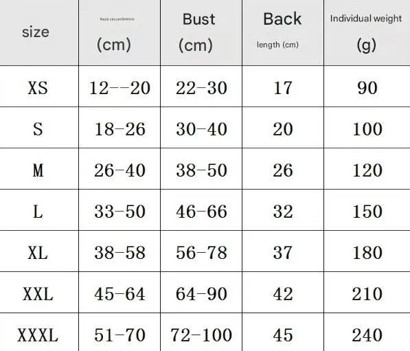 S Dog Vest Jacket - Warm, Soft, and Comfortable Dog Coat for Winter, Calming and Insulating Dog Apparel