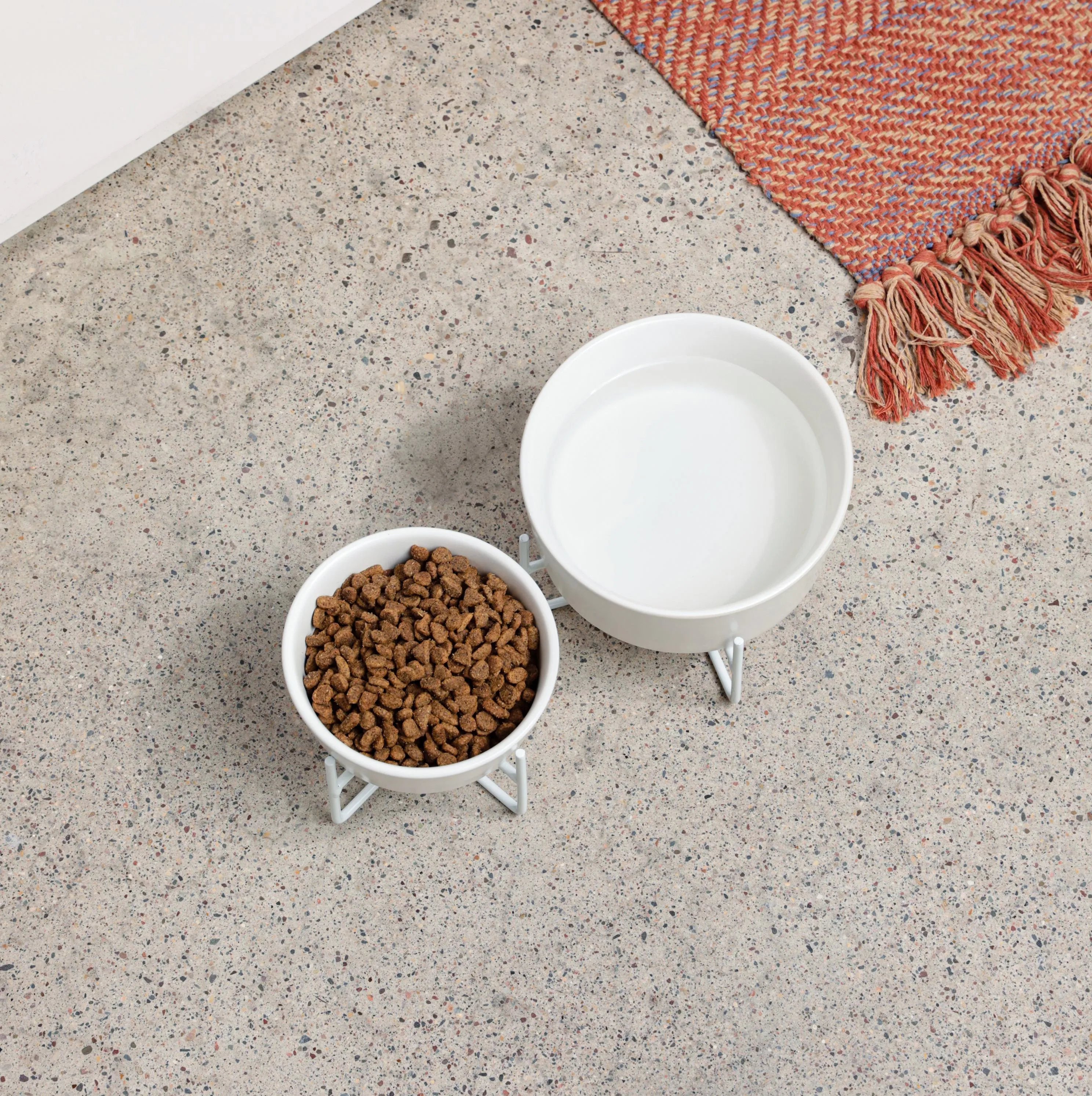 Simple Solid Bowl   Dog Bowl Stand