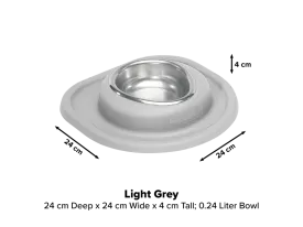 Single Bowl Low Pet Feeding System - WeatherTech