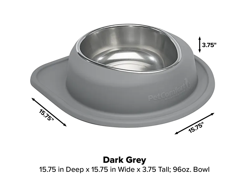 Single Bowl Low Pet Feeding System - WeatherTech
