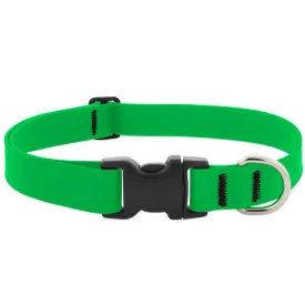 Splash Waterproof Dog Collar 16"-28", 1" Wide - Neon Green