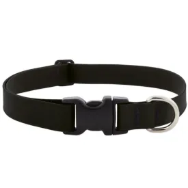Splash Waterproof Dog Collar 9"-14", 3/4" Wide - Jet Black